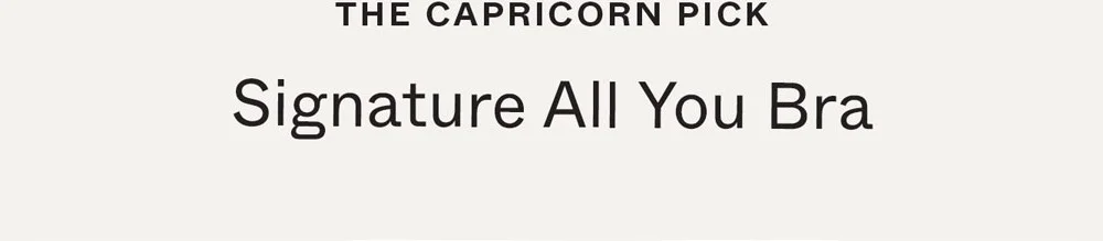 The Capricorn Pick