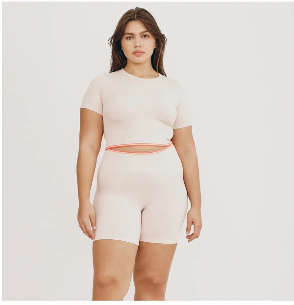 Luxe Touch Crop Tee