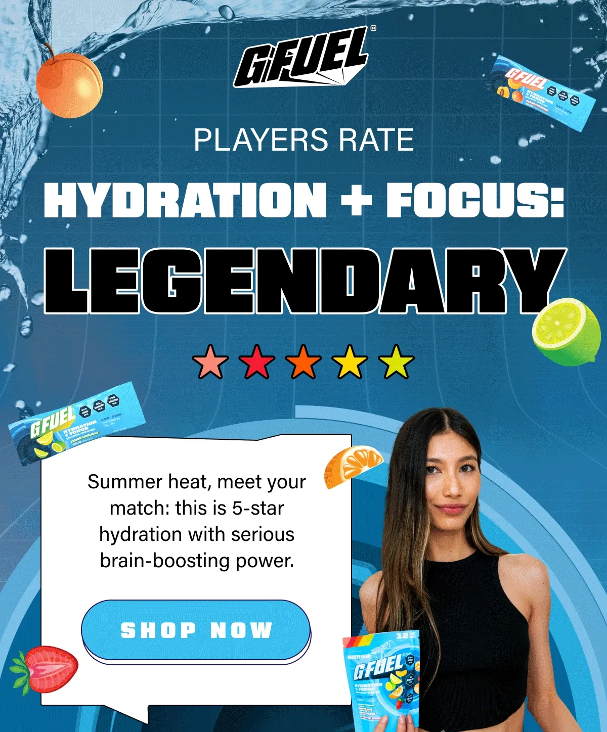 GFUEL | Hydration + Focus: Legendary