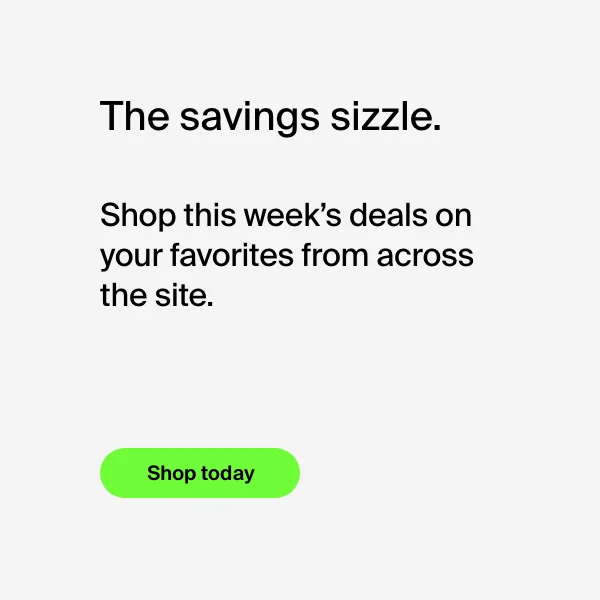 Shop our Hot Deals.