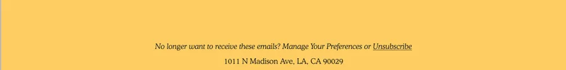 Manage Preferences