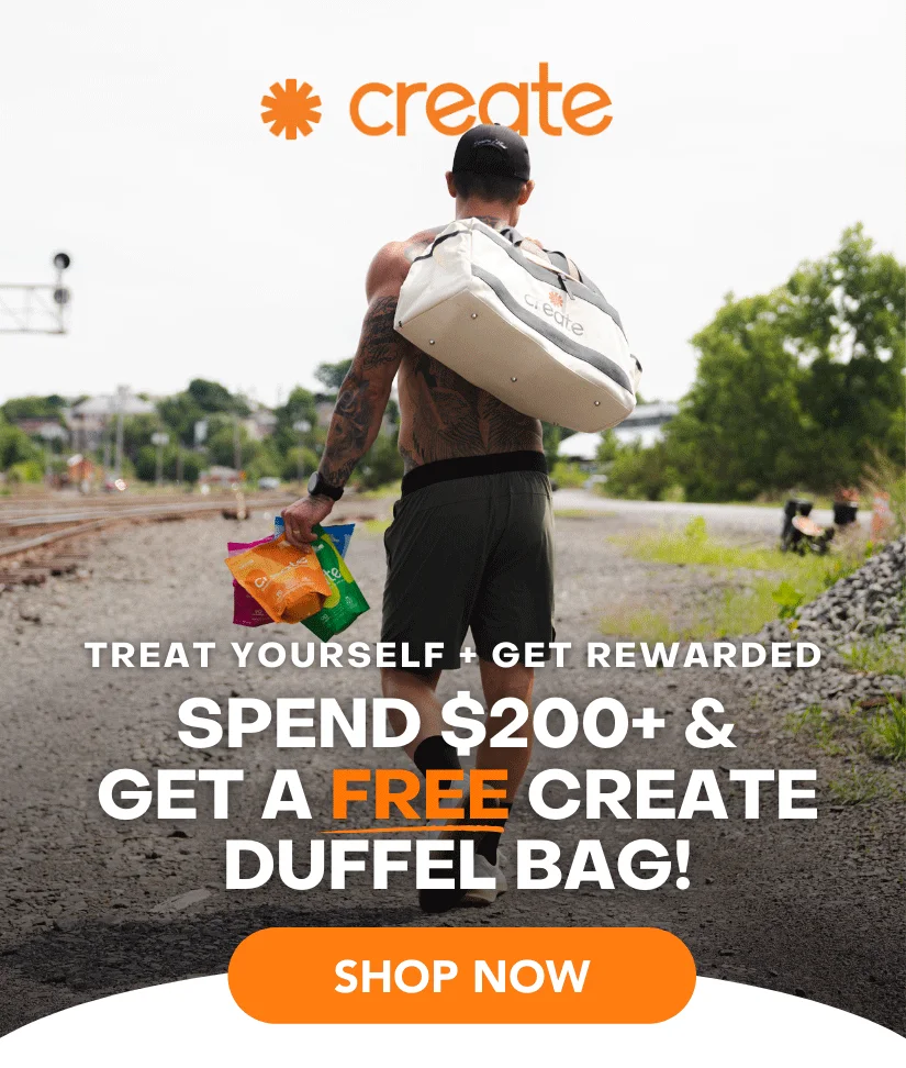 The August Challenge -&nbsp;Spend $200+ and get a free Create Duffel Bag!
