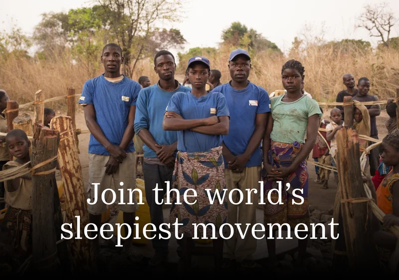 Join the world's sleepiest movement.
