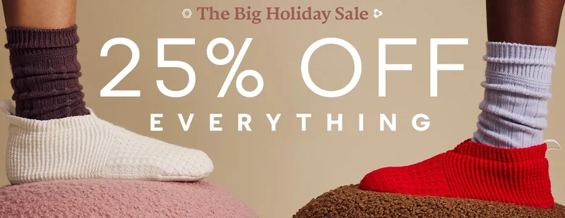 The Big Holiday Sale | 25% off EVERYTHING
