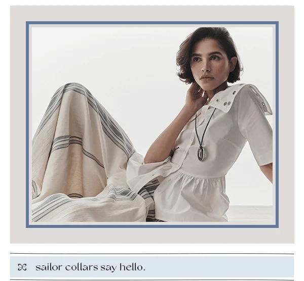 sailor collars say hello.