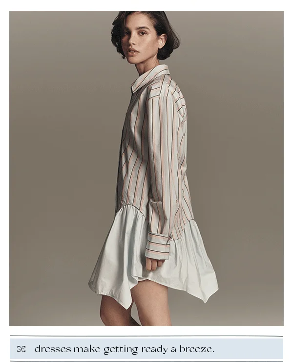 dresses make getting ready a breeze