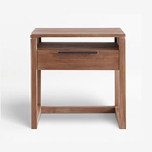 Linea Natural Teak Wood Nightstand