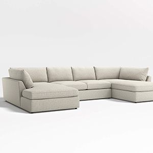 Lounge Deep 3-Piece U-Shaped Sectional Sofa