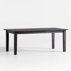 Basque Charcoal Grey Extendable Dining Table
