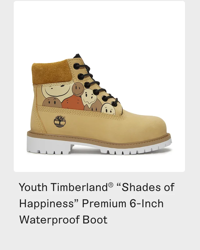 Youth Timberland Shades of Happiness Premium 6 Inch Waterproof Boot