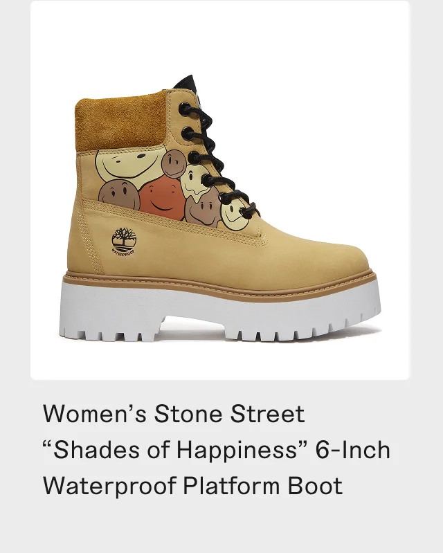 Women's Stone Street Shades of Happiness 6-inch Waterproof Platform Boot