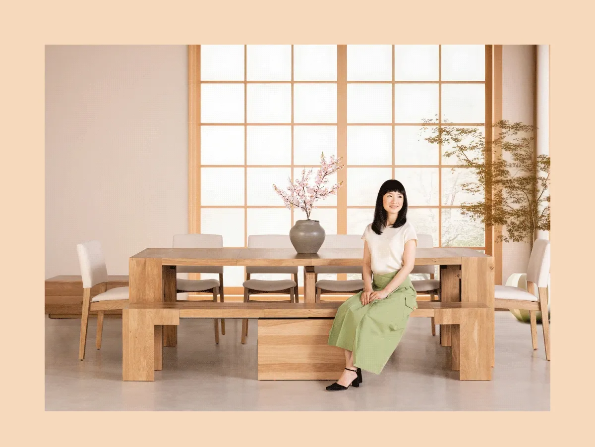 Marie Kondo X Transformer Table