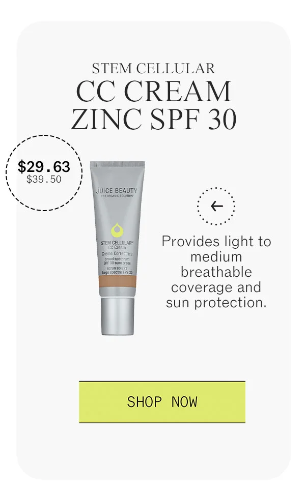 CC Cream Zinc SPF 30
