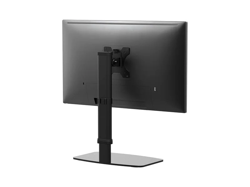 Workstream&nbsp;Height-Adjustable Free Standing Desk Mount for Single Monitors Up To 27"