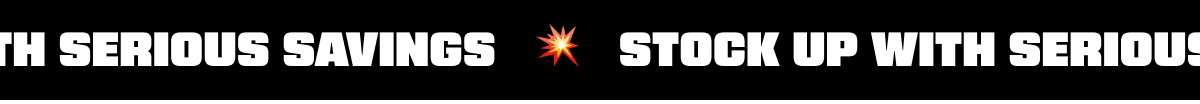 Stock Up With Serious Savings