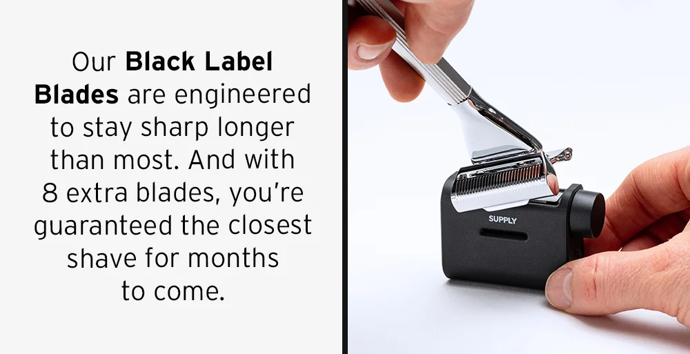 Black label blade