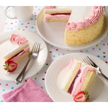 Junior's 3 lb Strawberry Shortcake Cheesecake