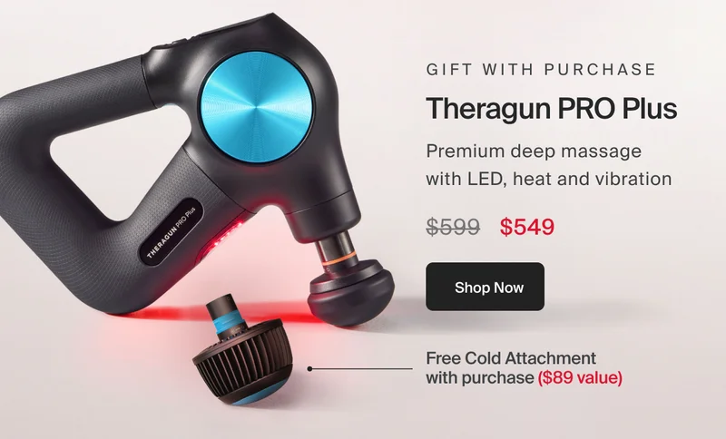 Theragun PRO Plus | Premium deep massage  with LED, heat and vibration | Shop now