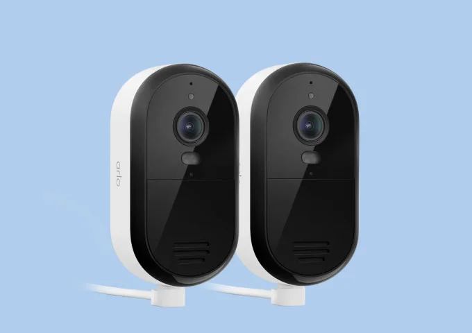 Arlo Essential Outdoor Wired Camera, 2 Camera Kit