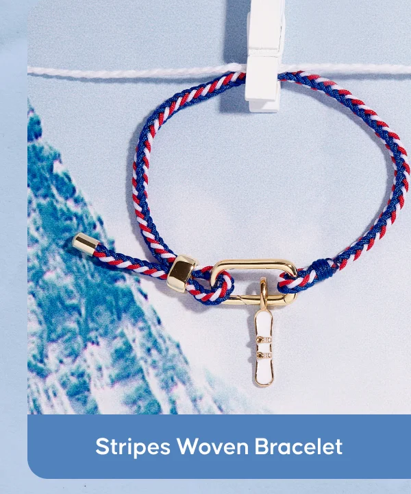 Stripes Woven Bracelet