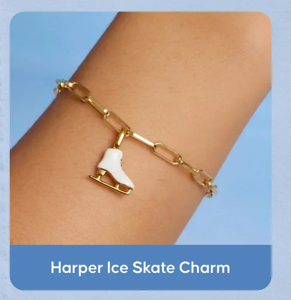 Harper Ice Skate Charm