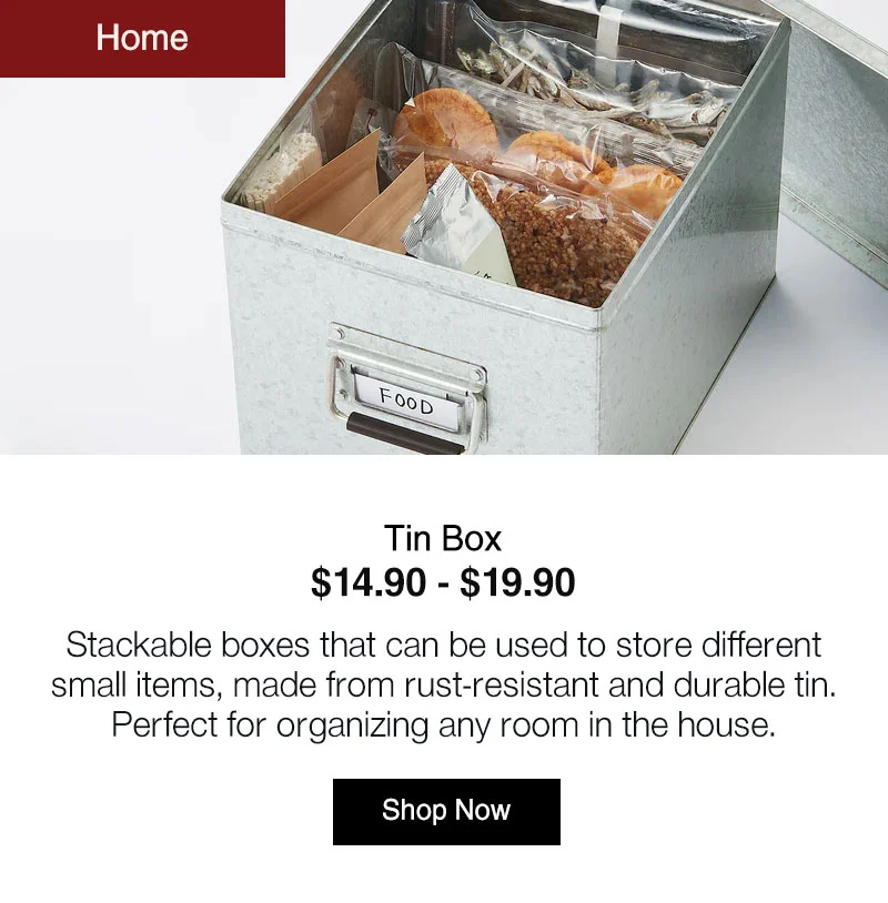 Shop Tin Box