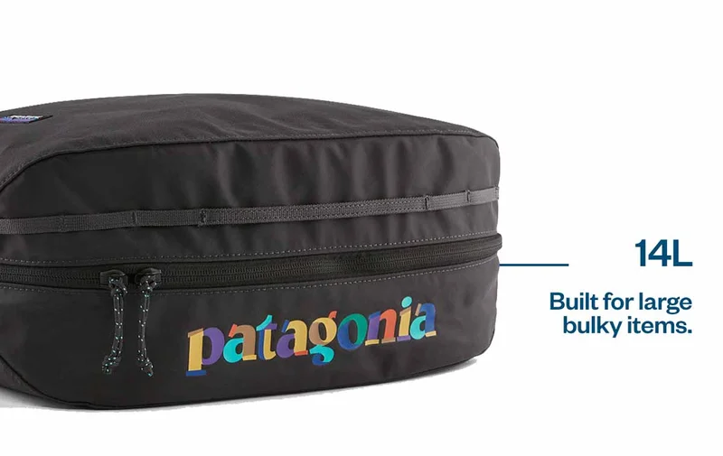 Fourteen-liter cube. Built for larger, bulky items.