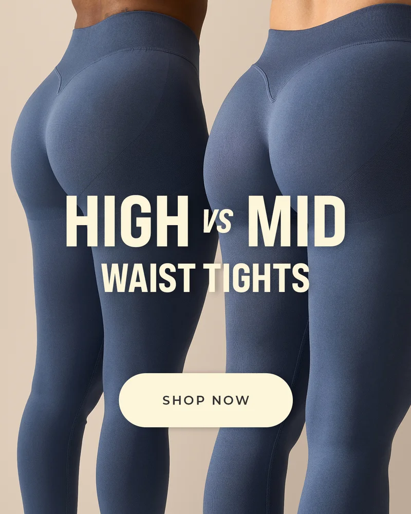 MID RISE VS HIGH RISE - SMOOTH SEAMLESS COLLECTION