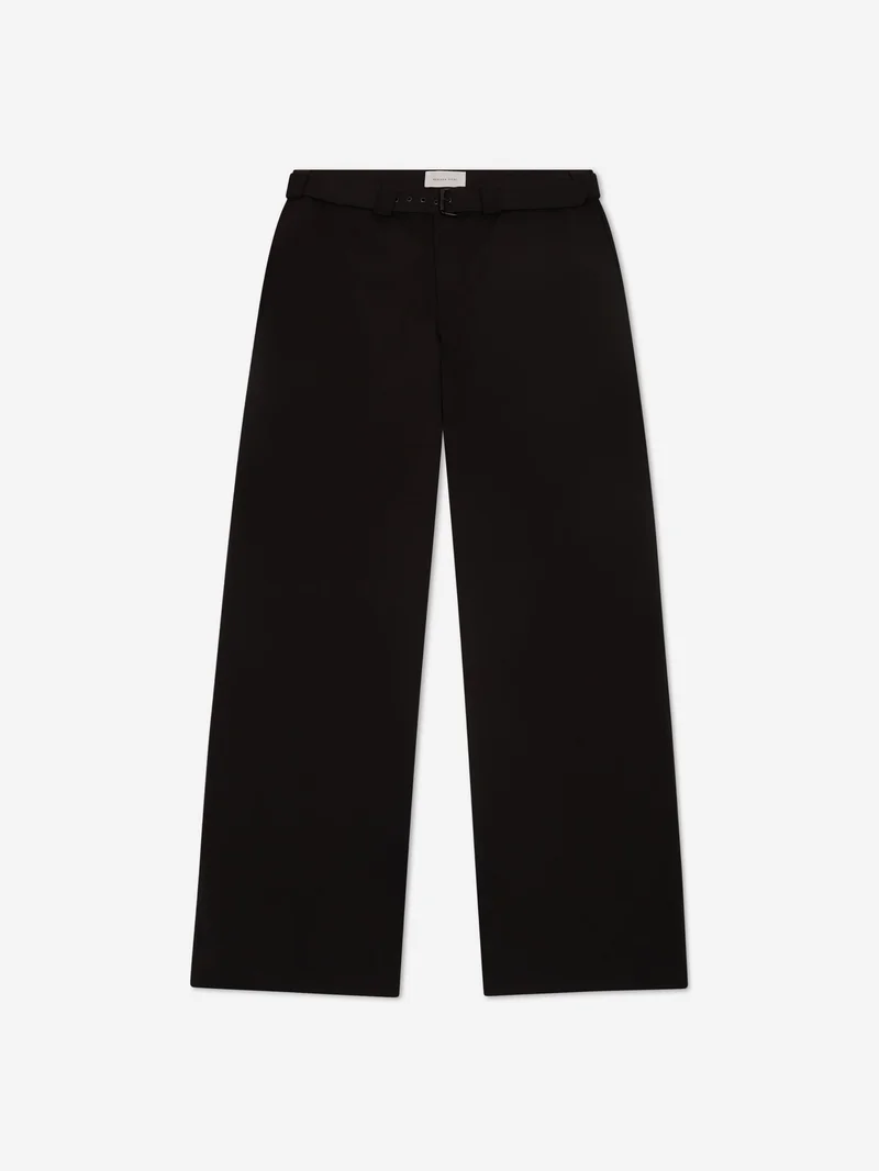Image of Berner Kuhl Ottoman Belt Trouser - Black