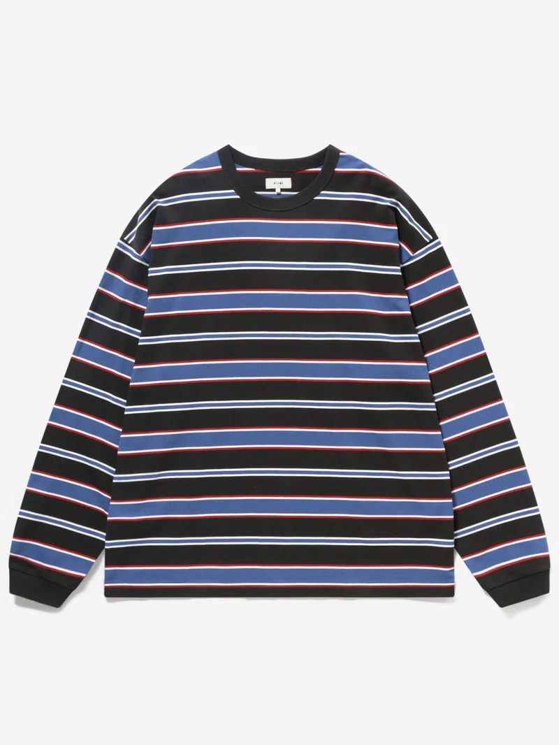 Image of Beams Border Long Sleeve - Stripe