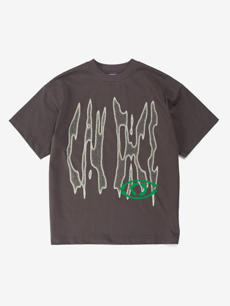 Image of Candice Razor Tee - Charcoal