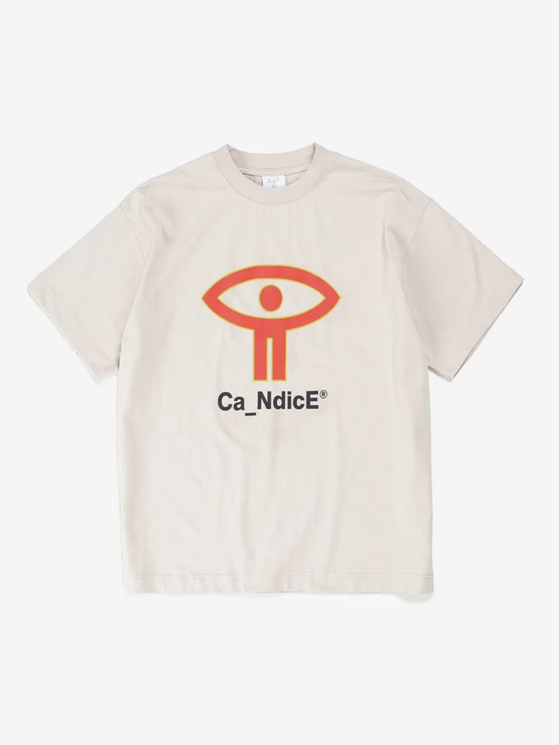 Image of Candice Circuit Tee - Mushroom