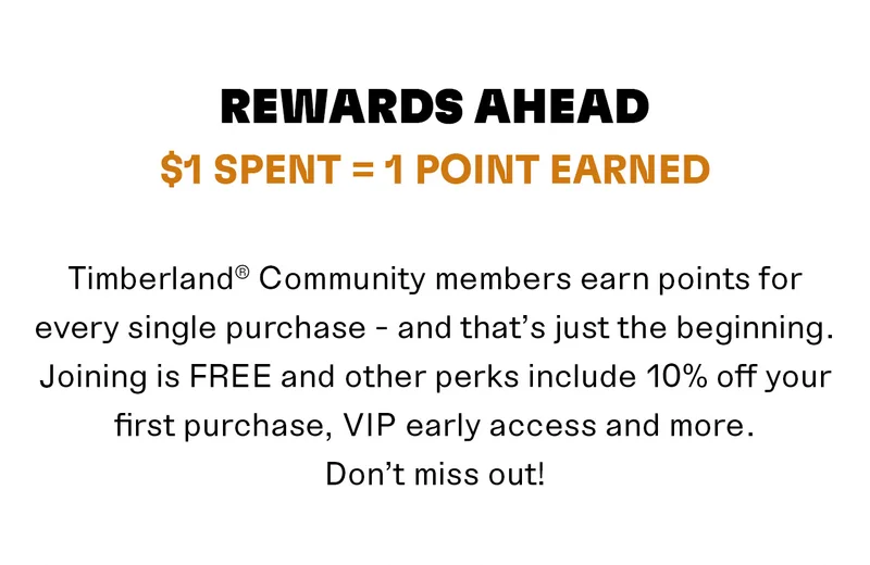 Rewards ahead. $1 Spent = 1 Point Earned