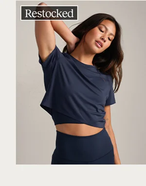 Restocked: Serene Cropped Tee