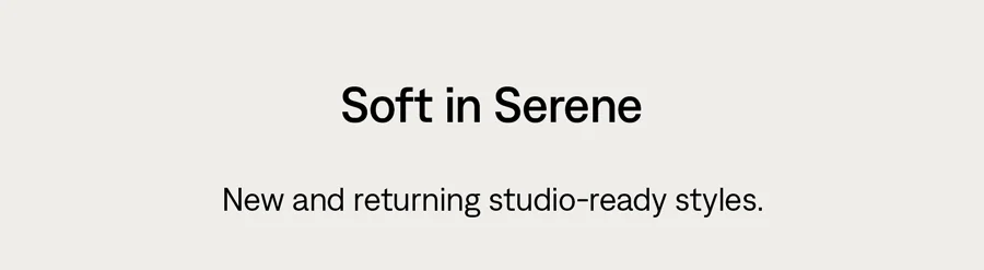 Soft in Serene