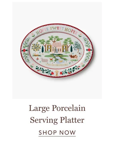 Large Porcelain Serving Platter SHOP NOW