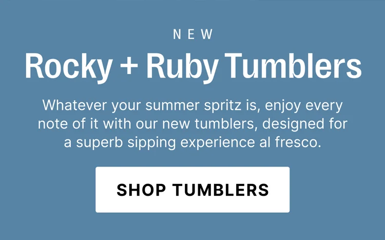New Rocky + Ruby Tumblers - Shop Tumblers