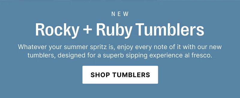 New Rocky + Ruby Tumblers - Shop Tumblers