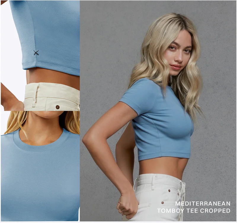 Tomboy Tee Cropped