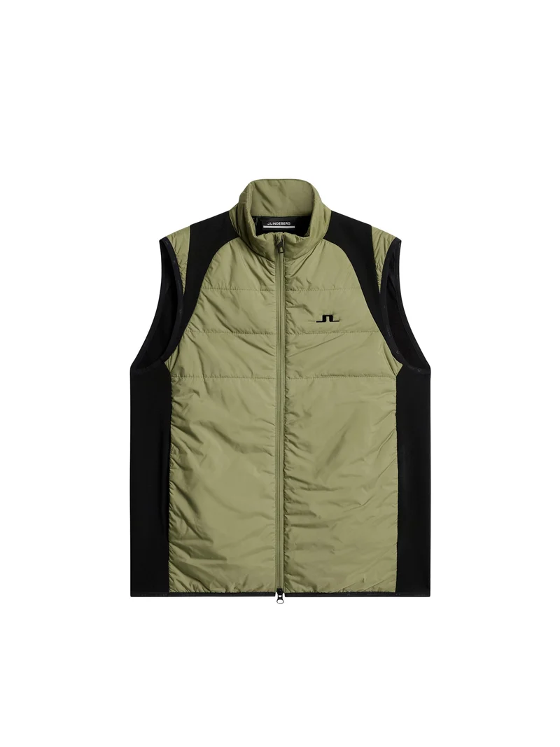 Image of Scott Hybrid Vest / Oil Green