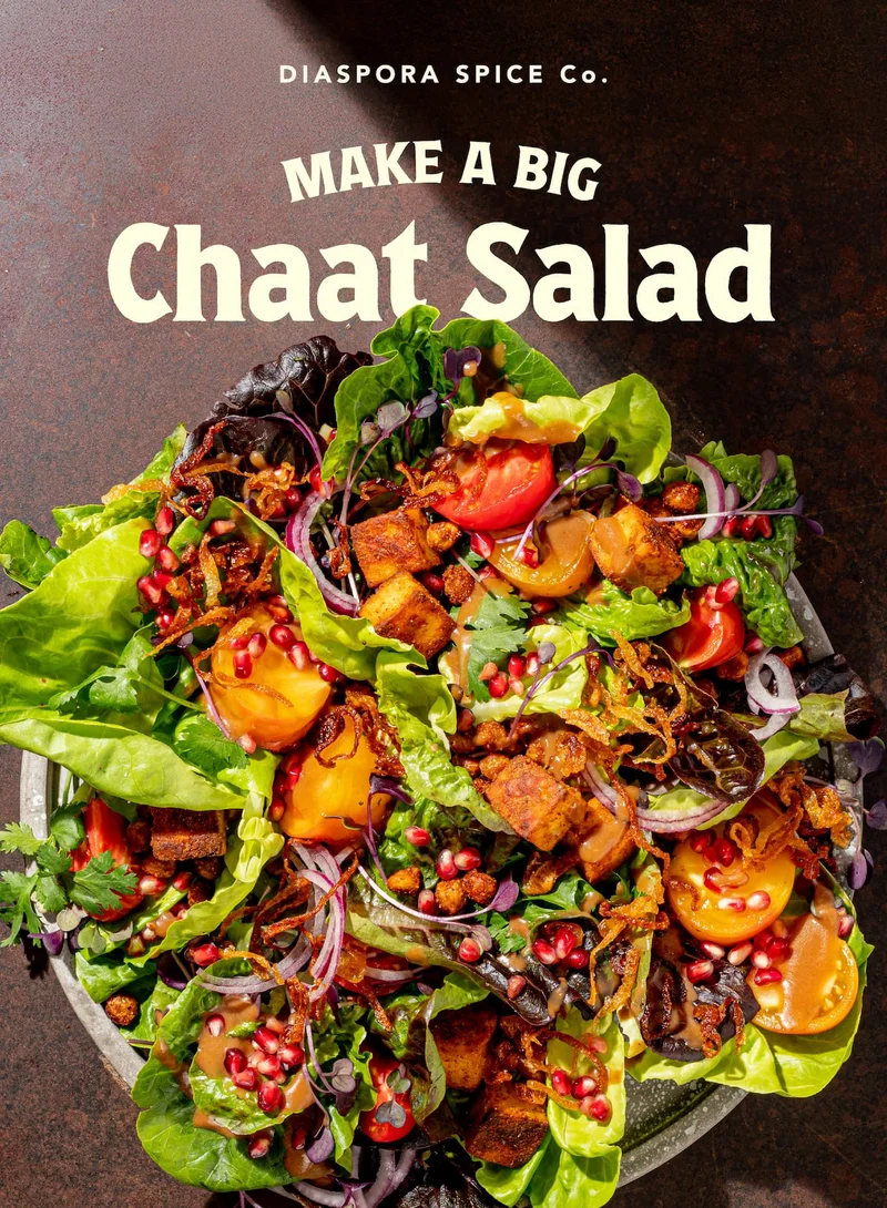 Make a big chaat salad