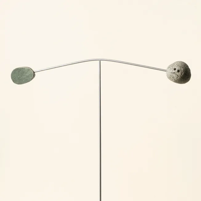 Comedy + Tragedy Kinetic Balance Sculpture