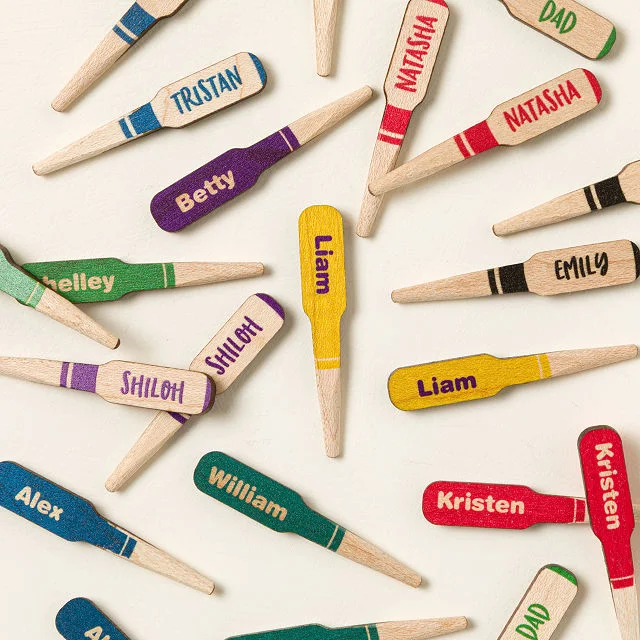 Custom Colored Cribbage Board Pegs