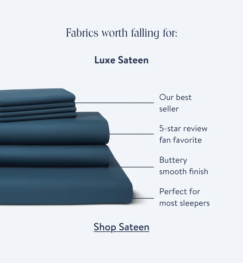 Fabrics worth falling for: Luxe sateen