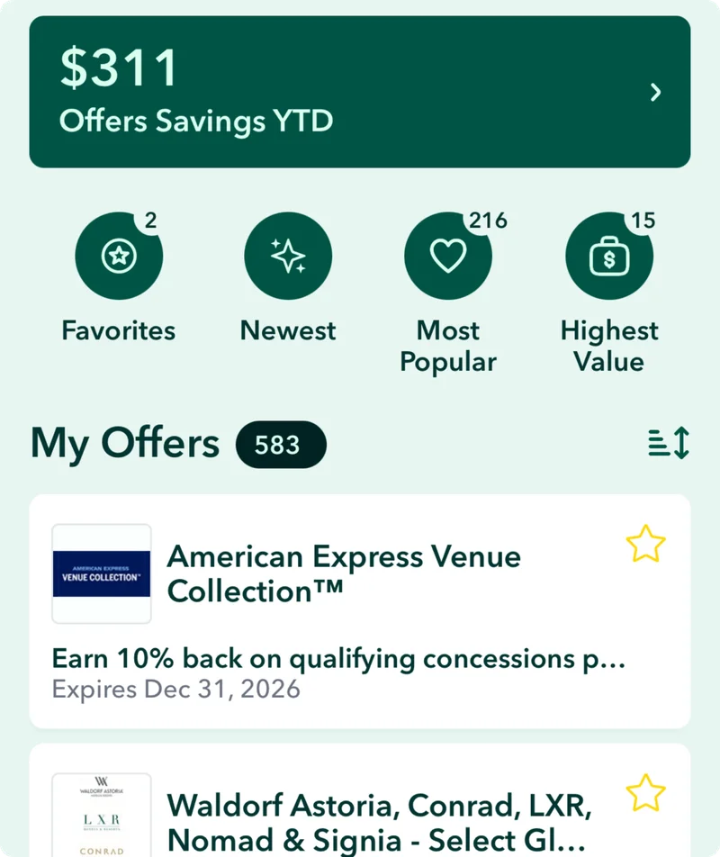 Amex Offers