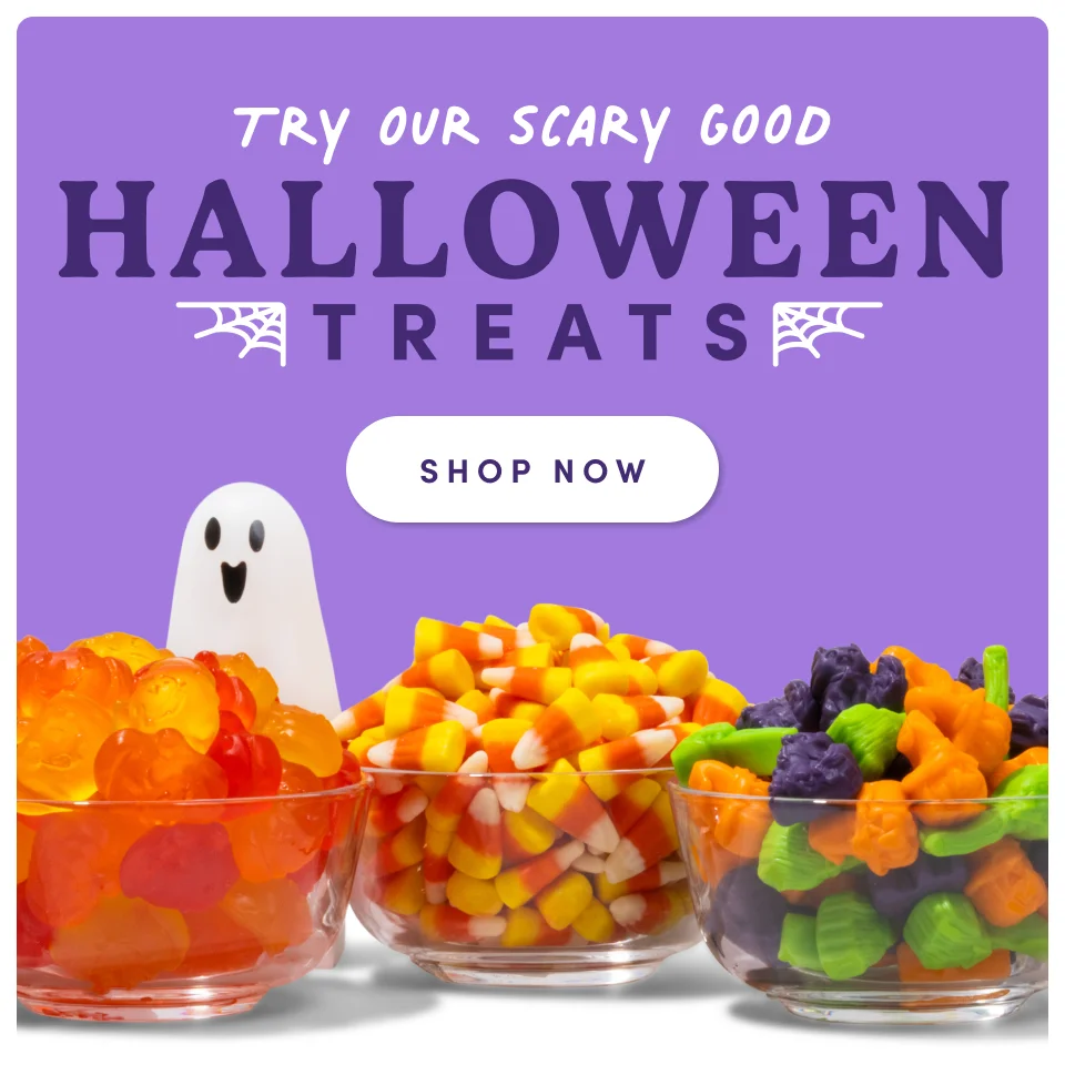 Try our scary good Halloween treats; Shop now