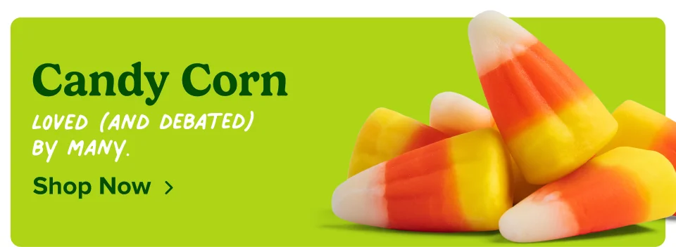 Candy Corn –&nbsp;Loved (and debated) by many; Shop now