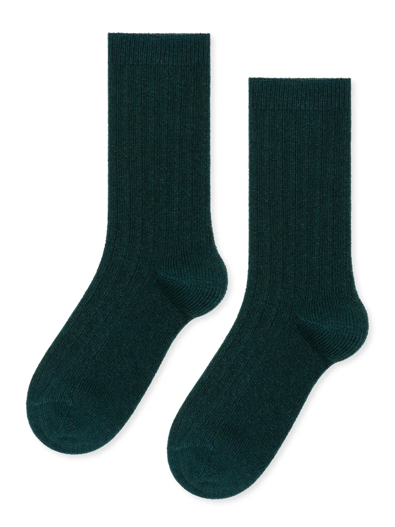 Image of Italia Cashmere Cozy Rib Crew