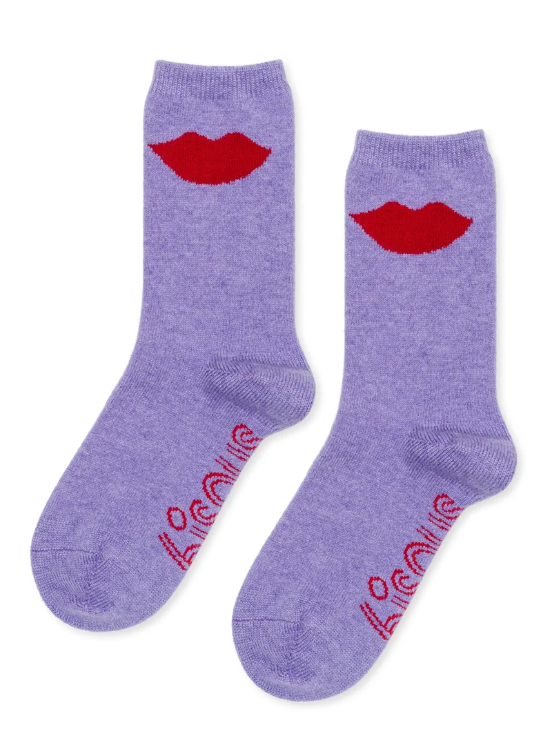Image of Lips Cashmere Crew