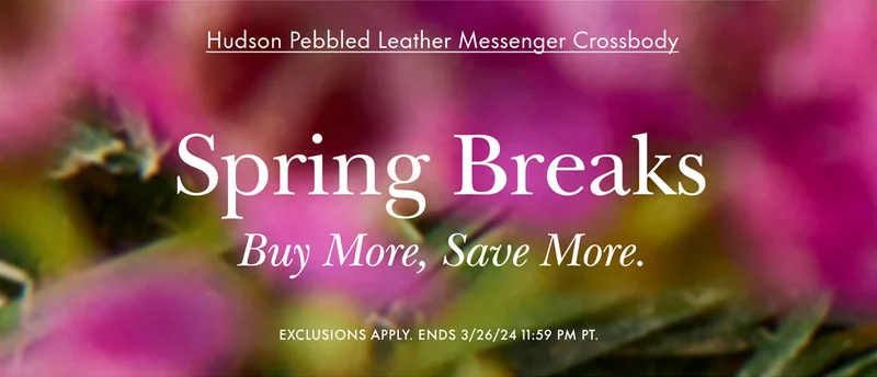 Spring Breaks Buy More, Save More.